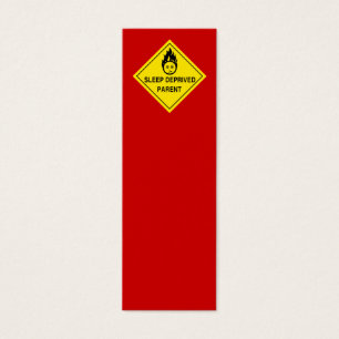 睡眠不足の親のミニブックマーク