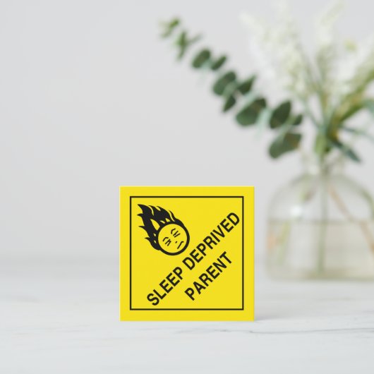 睡眠不足の親 エンクロージャーカード (スタンド正面)
