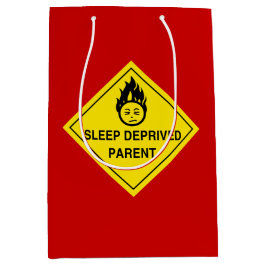 睡眠不足の親 ミディアムペーパーバッグ