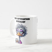 睡眠不足スペシャリストママ コーヒーマグカップ (正面左)