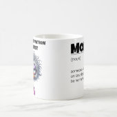 睡眠不足スペシャリストママ コーヒーマグカップ (中央)