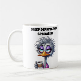 睡眠不足スペシャリストママ コーヒーマグカップ