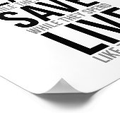 睡眠中に働く ポスター (角)