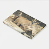 睡眠中のサイ ポストイット (アングル)