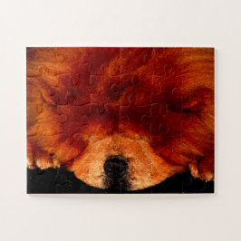 睡眠中のチャウ11x14 30pc jpcna ジグソーパズル