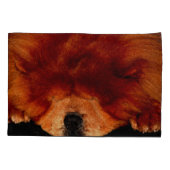 睡眠中のチャウpccna 枕カバー (裏面)