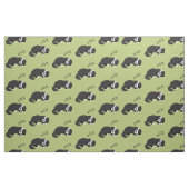 睡眠中のベルネーゼ山犬の動物愛好家ZZZ ファブリック (ヤード)