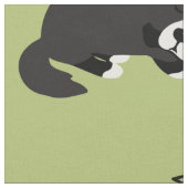 睡眠中のベルネーゼ山犬の動物愛好家ZZZ ファブリック (クローズアップ)