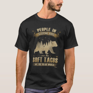 睡眠中の人バッグシャツカおもしろいンパーギフトT Tシャツ