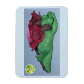 睡眠中モンバラ磁石 マグネット (縦)