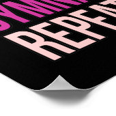 睡眠体操食べ体操体操スポーツ愛 ポスター (角)