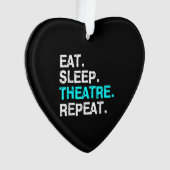 睡眠劇食べのリピート オーナメント (正面)