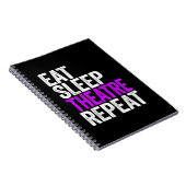 睡眠劇食べのリピート ノートブック (右側)