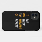 睡眠劇食べのリピート Case-Mate iPhoneケース (裏面(横))