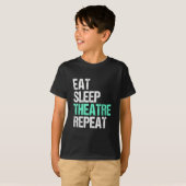 睡眠劇食べのリピート Tシャツ (正面フル)