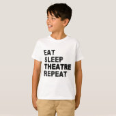 睡眠劇食べのリピート Tシャツ (正面フル)