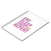 睡眠劇食べ劇場リピーター ノートブック (左側)