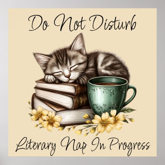 睡眠子猫大切子猫 ポスター (正面)