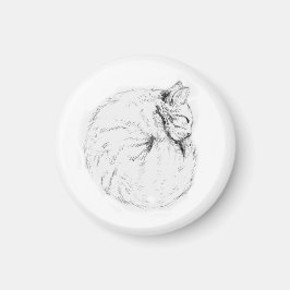 睡眠子猫磁石 マグネット