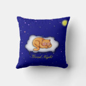 睡眠子猫 クッション (裏面)