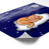 睡眠子猫 ポスター (角)