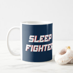 睡眠戦闘機おもしろいは眠れない コーヒーマグカップ