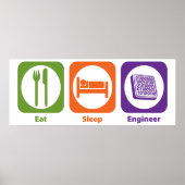 睡眠技食べ術者 ポスター (正面)