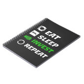 睡眠投資食べ繰り返し配当投資 ノートブック (左側)