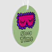 睡眠時間 オーナメント (正面)