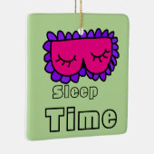 睡眠時間 セラミックオーナメント (右)