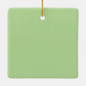 睡眠時間 セラミックオーナメント (裏面)