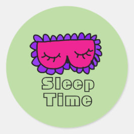 睡眠時間 ラウンドシール