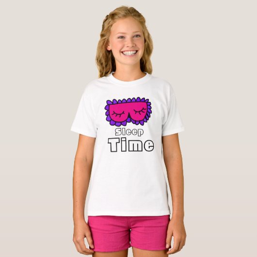 睡眠時間 Tシャツ (正面フル)