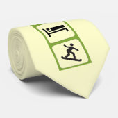 睡眠板を食べて下さい ネクタイ (ロール)