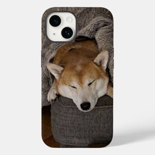 睡眠柴犬 Case-Mate iPhoneケース (裏面)