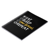 睡眠法食べ学院リピーター ノートブック (左側)