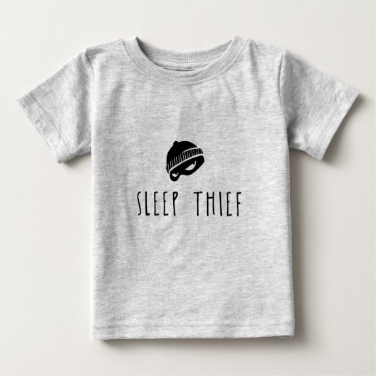 睡眠泥棒 ベビーTシャツ (正面)