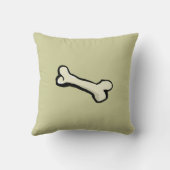 睡眠犬 クッション (裏面)