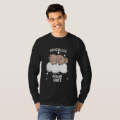 睡眠玩具プードルパジャマ Tシャツ (正面フル)