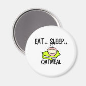 睡眠用食べオトミール マグネット (正面/裏面)