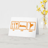 睡眠空食べ手 カード (黄色い花)