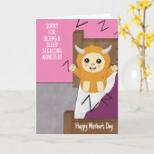 睡眠窃盗モンスターマザーズデイカード カード (黄色い花)