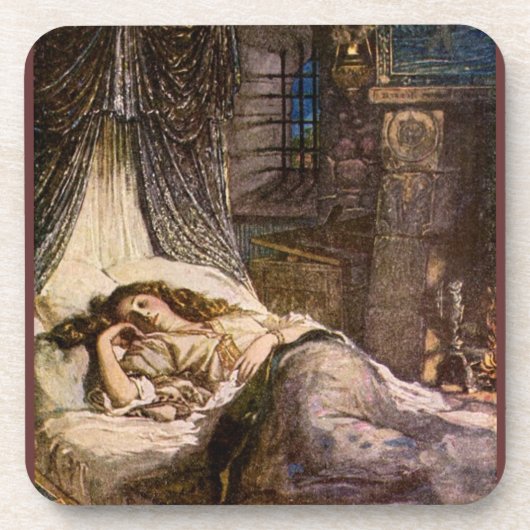 睡眠美しいコルクコースター コースター (正面)
