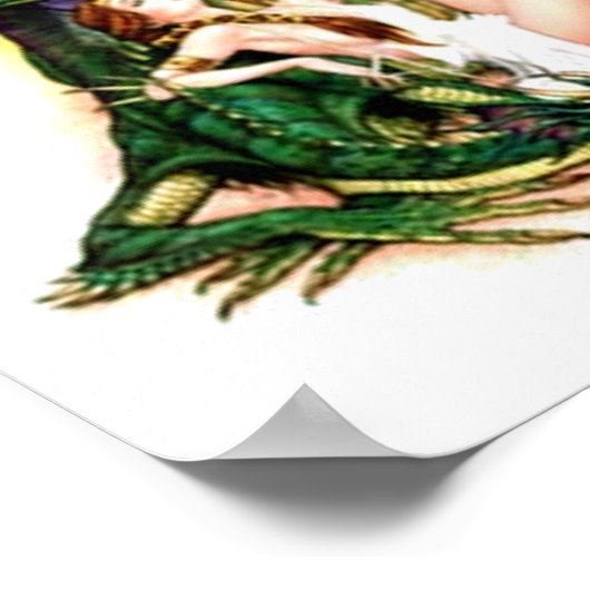 睡眠美しい ポスター (角)