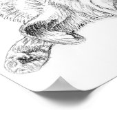 睡眠美しい ポスター (角)