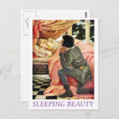睡眠美しい ポストカード (正面/裏面)