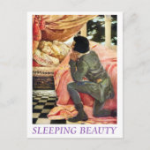 睡眠美しい ポストカード (正面)