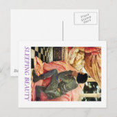 睡眠美しい ポストカード (正面/裏面)