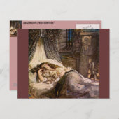 睡眠美しい ポストカード (正面/裏面)