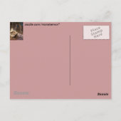 睡眠美しい ポストカード (裏面)